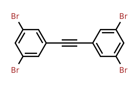 448895-60-1 | 1,3-Dibromo-5-[2-(3,5-dibromophenyl)ethynyl]benzene