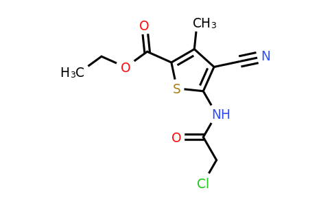 449177-08-6 | Ethyl 5-(2-chloroacetamido)-4-cyano-3-methylthiophene-2-carboxylate