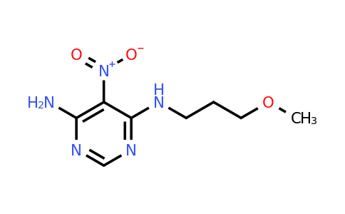 450344-69-1 | n4-(3-Methoxypropyl)-5-nitropyrimidine-4,6-diamine