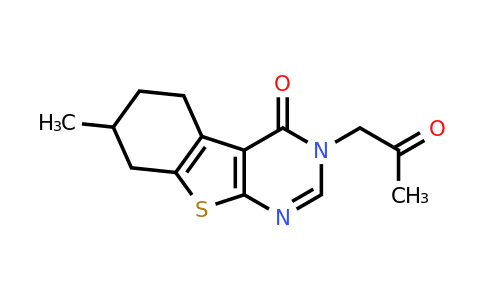 450394-28-2 | 7-Methyl-3-(2-oxopropyl)-5,6,7,8-tetrahydrobenzo[4,5]thieno[2,3-d]pyrimidin-4(3H)-one