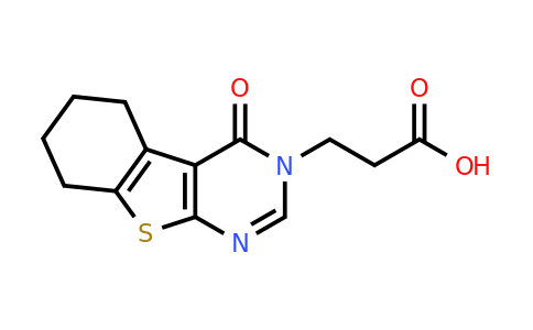 450394-87-3 | 3-{3-oxo-8-thia-4,6-diazatricyclo[7.4.0.0,2,7]trideca-1(9),2(7),5-trien-4-yl}propanoic acid