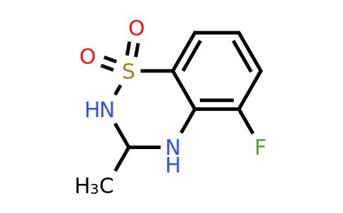 452307-81-2 | 5-Fluoro-3-methyl-3,4-dihydro-2H-benzo[e][1,2,4]thiadiazine 1,1-dioxide