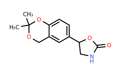 452340-96-4 | 5-(2,2-Dimethyl-4H-benzo[d][1,3]dioxin-6-yl)oxazolidin-2-one