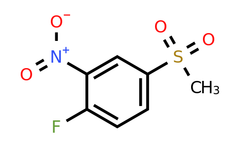 453-72-5 | 1-Fluoro-4-(methylsulfonyl)-2-nitrobenzene