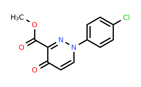 453557-76-1 | Methyl 1-(4-chlorophenyl)-4-oxo-1,4-dihydropyridazine-3-carboxylate