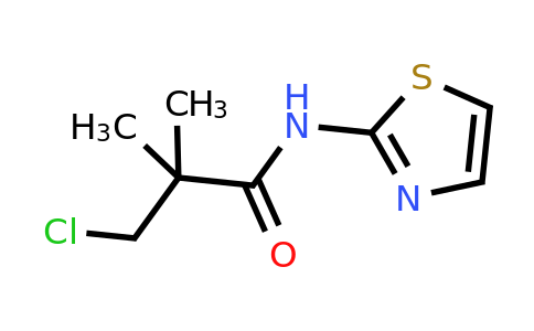 3-Chloro-2,2-dimethyl-N-(thiazol-2-yl)propanamide