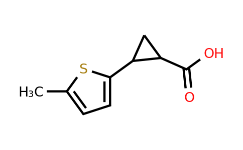 455267-60-4 | 2-(5-Methylthiophen-2-yl)cyclopropane-1-carboxylic acid