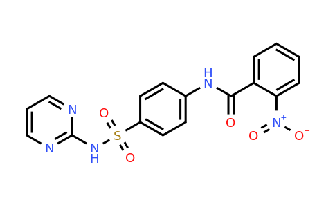 455886-80-3 | 2-Nitro-N-(4-(N-(pyrimidin-2-yl)sulfamoyl)phenyl)benzamide