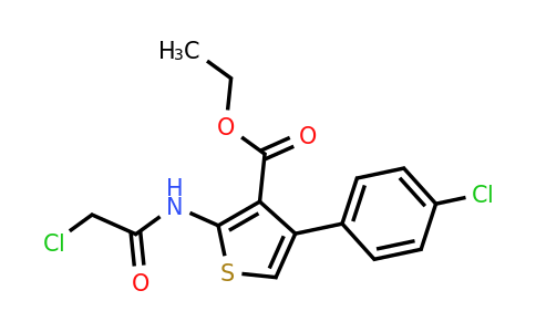 457621-54-4 | Ethyl 2-(2-chloroacetamido)-4-(4-chlorophenyl)thiophene-3-carboxylate