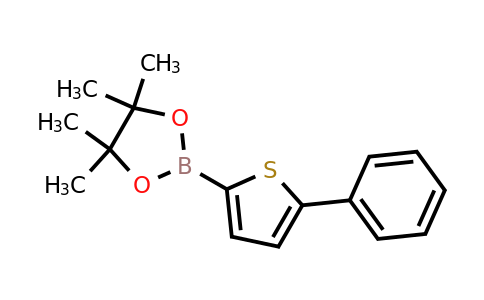 459409-74-6 | 4,4,5,5-Tetramethyl-2-(5-phenylthiophen-2-yl)-1,3,2-dioxaborolane