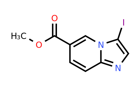 460087-82-5 | Methyl 3-iodoimidazo[1,2-a]pyridine-6-carboxylate