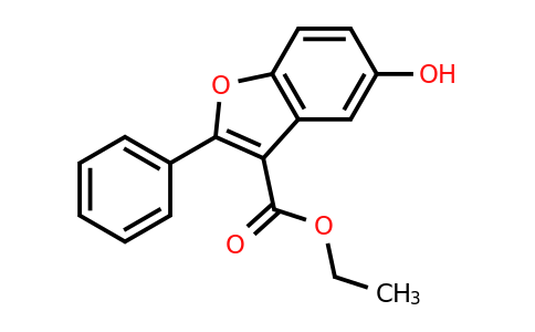 Ethyl 5-hydroxy-2-phenylbenzofuran-3-carboxylate
