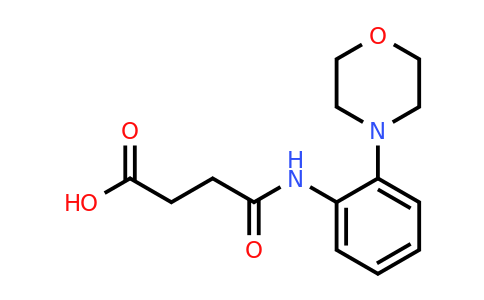 462068-44-6 | 4-((2-Morpholinophenyl)amino)-4-oxobutanoic acid