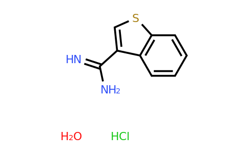 465515-36-0 | Benzo[b]thiophene-3-carboximidamide hydrochloride hydrate