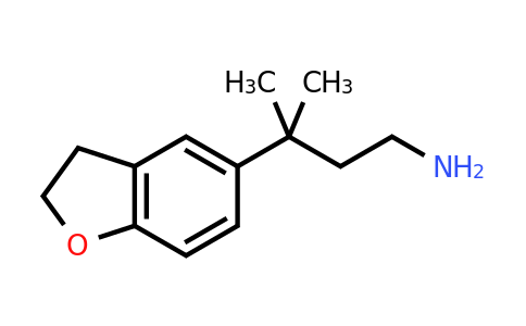465529-72-0 | 3-(2,3-Dihydrobenzofuran-5-yl)-3-methylbutan-1-amine