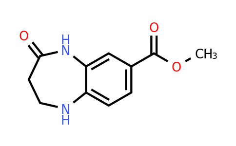 465542-64-7 | Methyl 4-oxo-2,3,4,5-tetrahydro-1h-1,5-benzodiazepine-7-carboxylate