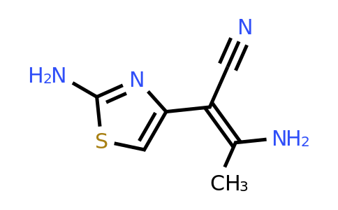 469872-10-4 | 3-Amino-2-(2-amino-1,3-thiazol-4-yl)but-2-enenitrile