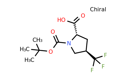 (2S,4R)-1-(tert-Butoxycarbonyl)-4-(trifluoromethyl)pyrrolidine-2-carboxylic acid