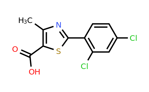 2-(2,4-Dichlorophenyl)-4-methylthiazole-5-carboxylic acid