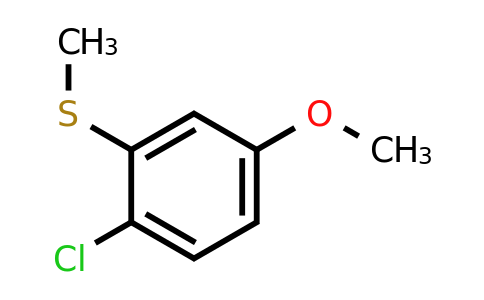 (2-Chloro-5-methoxyphenyl)(methyl)sulfane