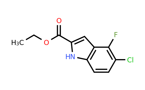473257-61-3 | Ethyl 5-chloro-4-fluoro-1H-indole-2-carboxylate