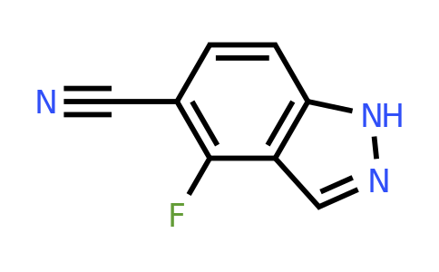 473416-81-8 | 4-Fluoro-1H-indazole-5-carbonitrile