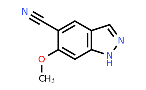 473417-50-4 | 6-Methoxy-1H-indazole-5-carbonitrile