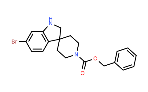 473737-32-5 | Benzyl 6-bromo-1,2-dihydrospiro[indole-3,4'-piperidine]-1'-carboxylate