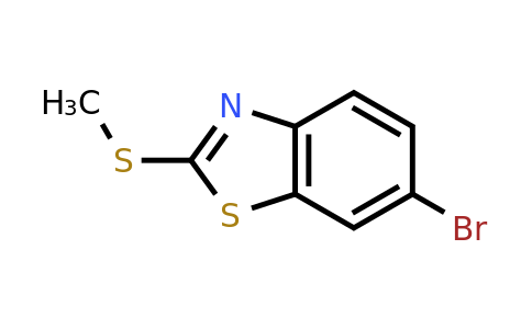 474966-97-7 | 6-Bromo-2-(methylthio)benzo[d]thiazole