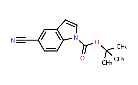 475102-10-4 | tert-Butyl 5-cyano-1H-indole-1-carboxylate