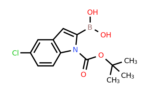 475102-12-6 | (1-(tert-Butoxycarbonyl)-5-chloro-1H-indol-2-yl)boronic acid
