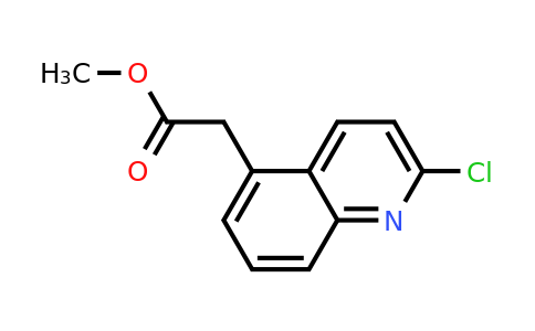 475215-58-8 | Methyl 2-(2-chloroquinolin-5-yl)acetate