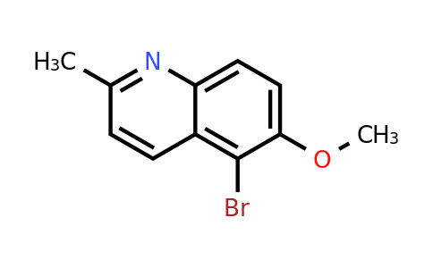 475682-39-4 | 5-Bromo-6-methoxy-2-methylquinoline