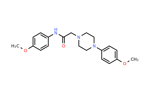477320-19-7 | n-(4-Methoxyphenyl)-2-(4-(4-methoxyphenyl)piperazin-1-yl)acetamide