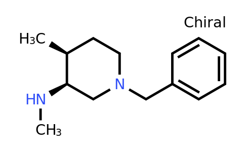 477600-69-4 | rel-((3S,4S)-1-Benzyl-N,4-dimethylpiperidin-3-amine)