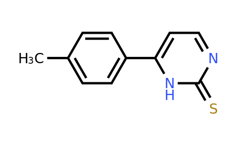 477859-71-5 | 6-(p-Tolyl)pyrimidine-2(1H)-thione