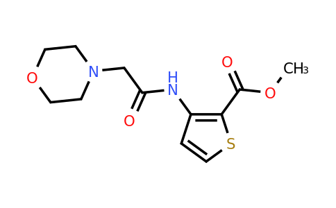 477887-71-1 | Methyl 3-(2-morpholinoacetamido)thiophene-2-carboxylate