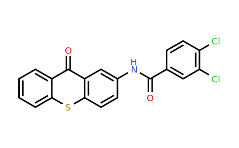 478248-51-0 | 3,4-Dichloro-N-(9-oxo-9H-thioxanthen-2-yl)benzamide