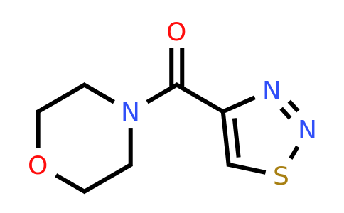 478261-73-3 | 4-(1,2,3-Thiadiazole-4-carbonyl)morpholine