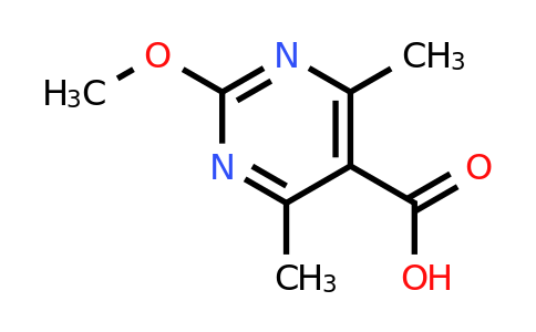 4786-61-2 | 2-Methoxy-4,6-dimethylpyrimidine-5-carboxylic acid