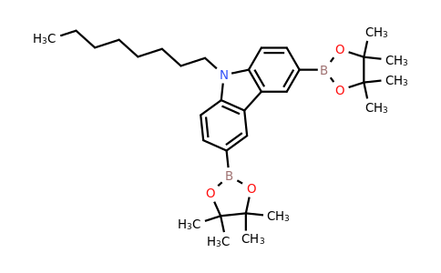 9-Octyl-3,6-bis(4,4,5,5-tetramethyl-1,3,2-dioxaborolan-2-yl)-9H-carbazole