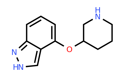 478830-50-1 | 4-(Piperidin-3-yloxy)-2H-indazole