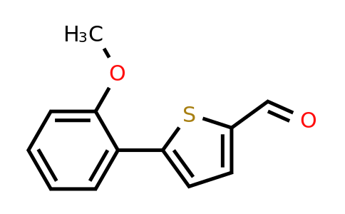 479243-27-1 | 5-(2-Methoxyphenyl)thiophene-2-carbaldehyde