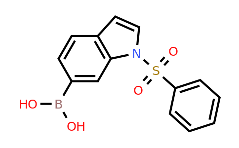 480438-52-6 | (1-(Phenylsulfonyl)-1H-indol-6-yl)boronic acid