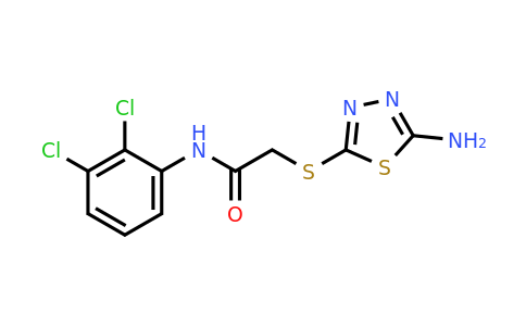 481691-44-5 | 2-((5-Amino-1,3,4-thiadiazol-2-yl)thio)-N-(2,3-dichlorophenyl)acetamide