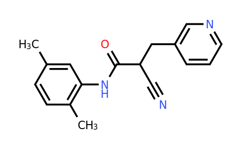 483359-21-3 | 2-Cyano-N-(2,5-dimethylphenyl)-3-(pyridin-3-yl)propanamide