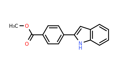 485321-10-6 | Methyl 4-(1H-indol-2-yl)benzoate