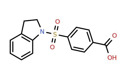 485769-38-8 | 4-(2,3-Dihydro-1H-indol-1-ylsulfonyl)benzoic acid