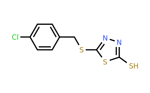 4858-38-2 | 5-{[(4-chlorophenyl)methyl]sulfanyl}-1,3,4-thiadiazole-2-thiol