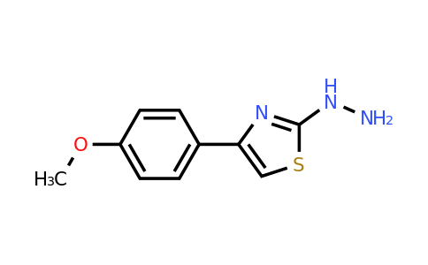 4871-25-4 | 2-Hydrazinyl-4-(4-methoxyphenyl)thiazole